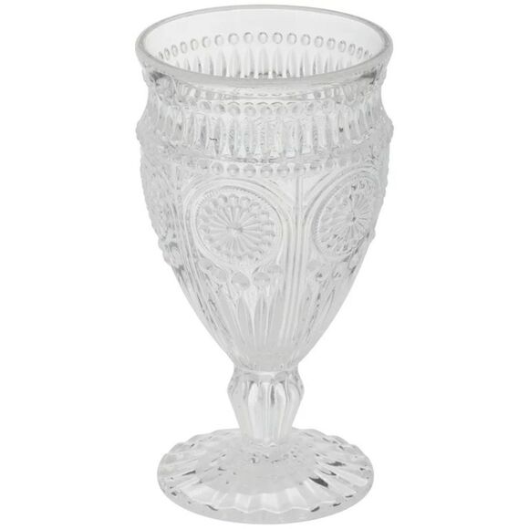 Flash Sale! 🦋 New Pioneer Woman Adeline 12-Ounce Footed Glass Goblets - Picture 7 of 9